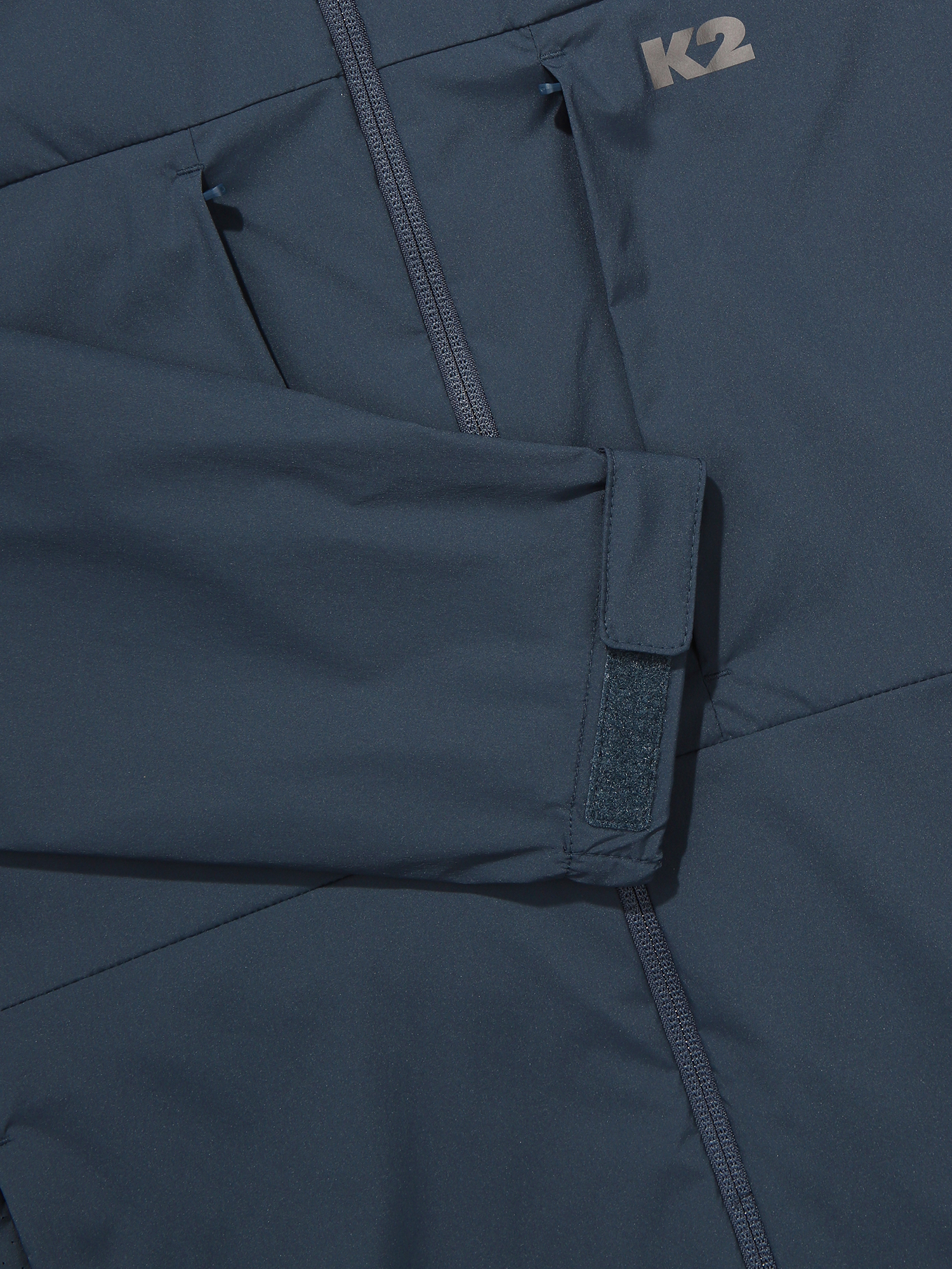 [본사직영] K2 남성 써라운드(SURROUND) AIR 바람막이 자켓 STEEL BLUE KMM25125BX 이미지 6