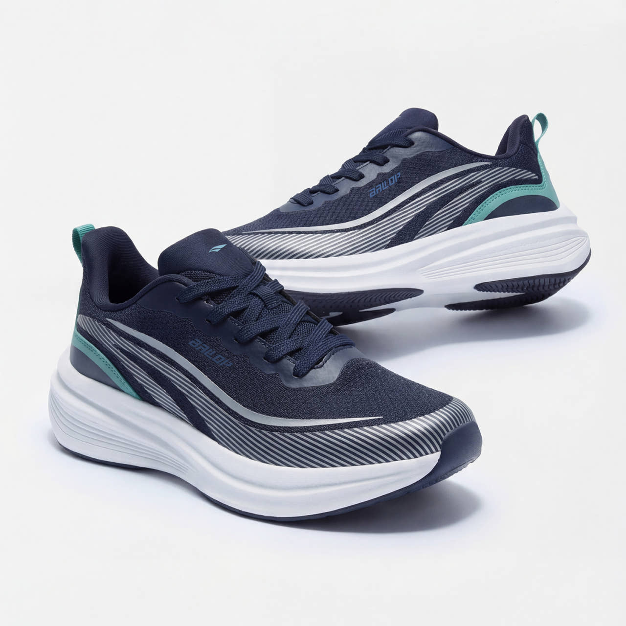 [1+1] 밸롭 썬더R2 러닝화 네이비 제품 이미지