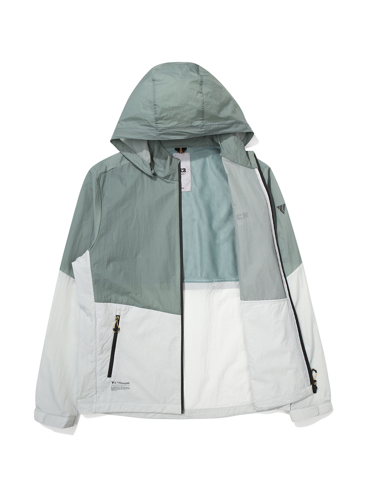 [본사직영] K2 남성 KTR CLIFF HYPER (클리프 하이퍼) 바람막이 자켓 FOREST GREEN KMM251155G - 상세 이미지 3