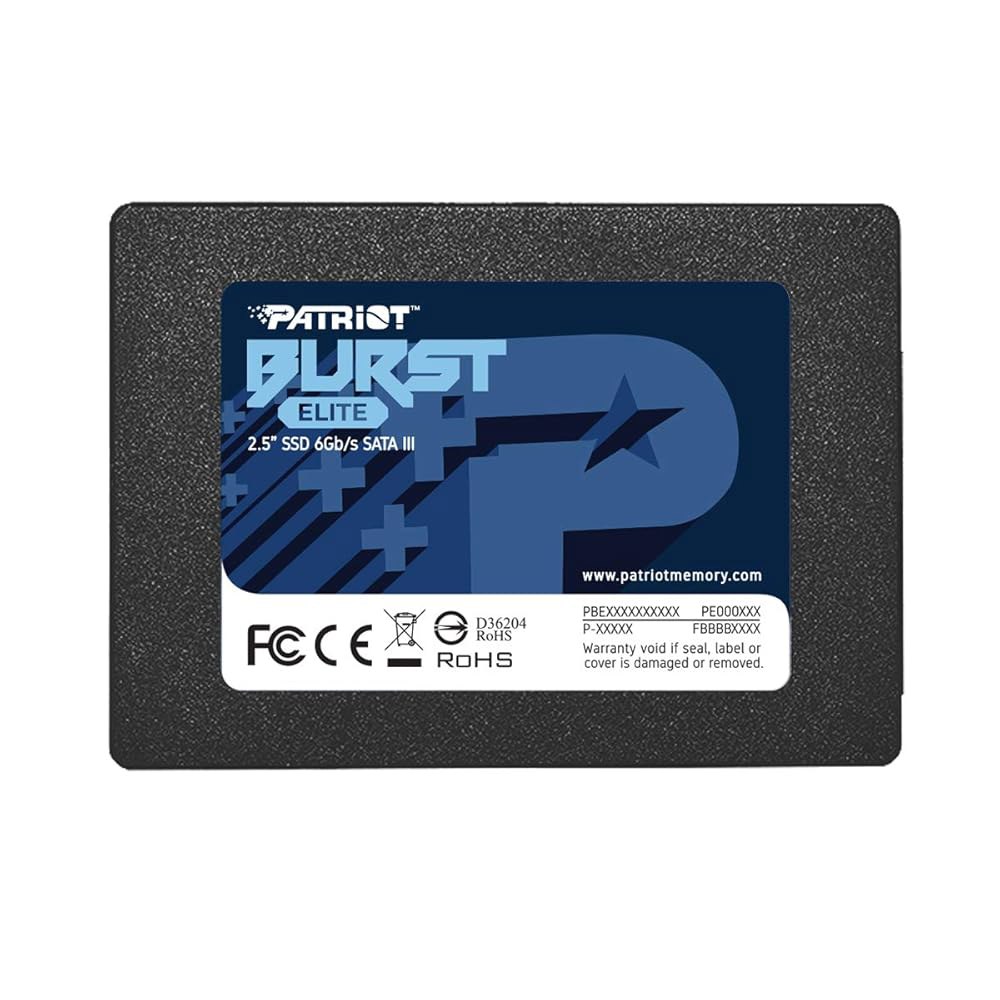 패트리어트 버스트 엘리트 120GB 내장 SSD - SATA 3 2.5인치 솔리드 스테이트 드라이브 PBE120GS25SSDR 120GB - 상품 이미지