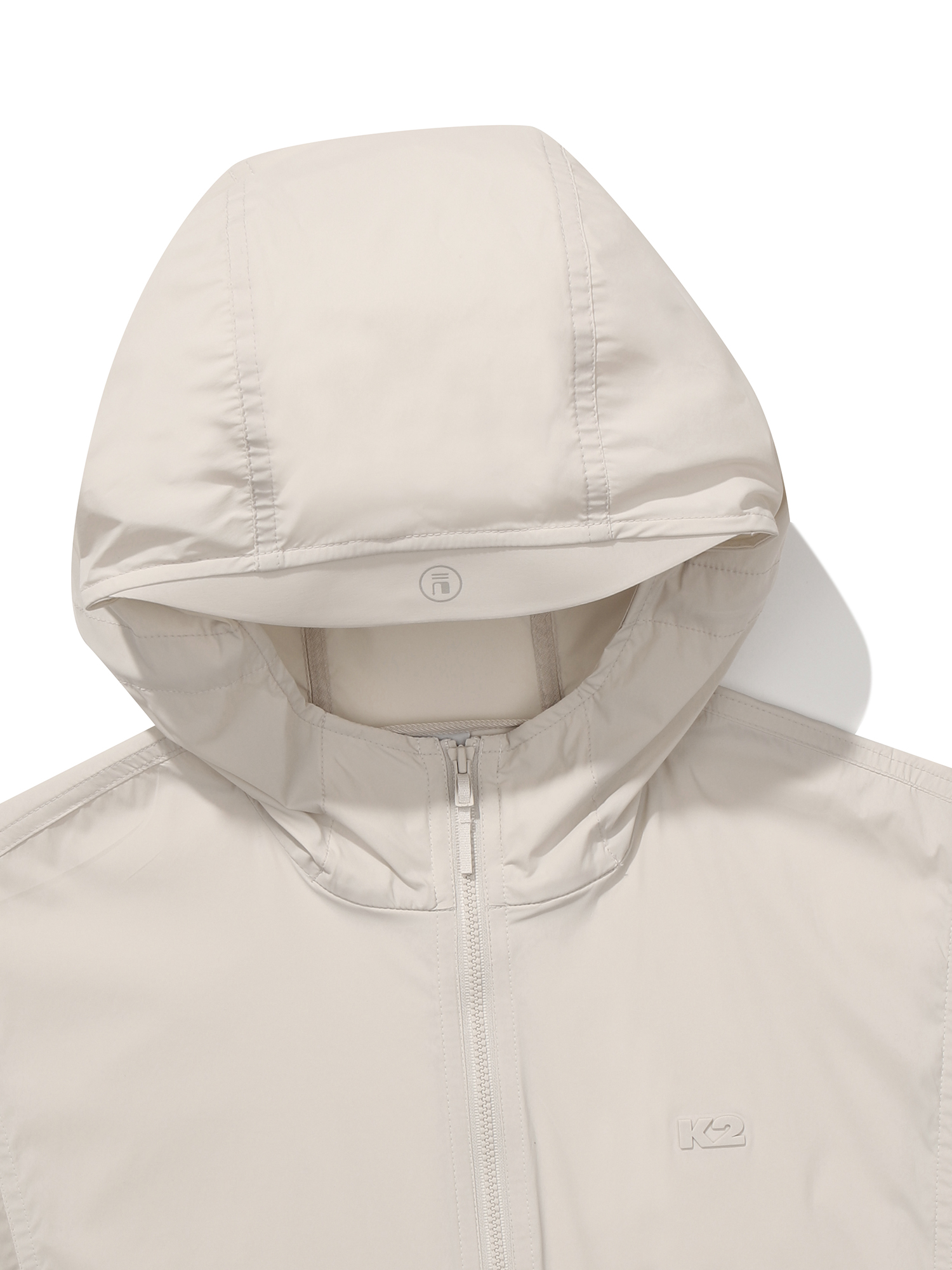[본사직영] K2 웨더리스(WEATHERLESS) 바이저 (VISOR) 바람막이 자켓 W CREAM BEIGE KWM25142W9 이미지 6