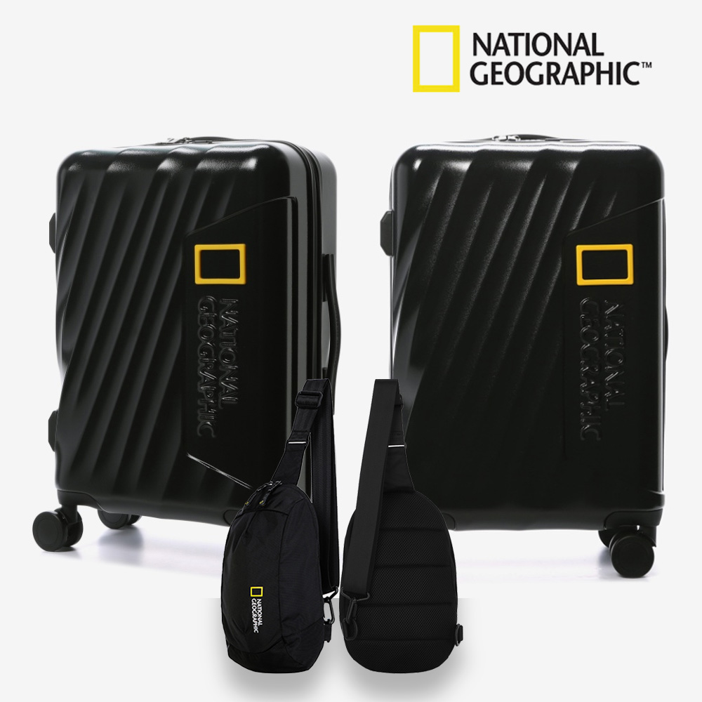 내셔널지오그래픽 여행용캐리어 여행가방 캐리어세트 66cm(24인치), 차콜