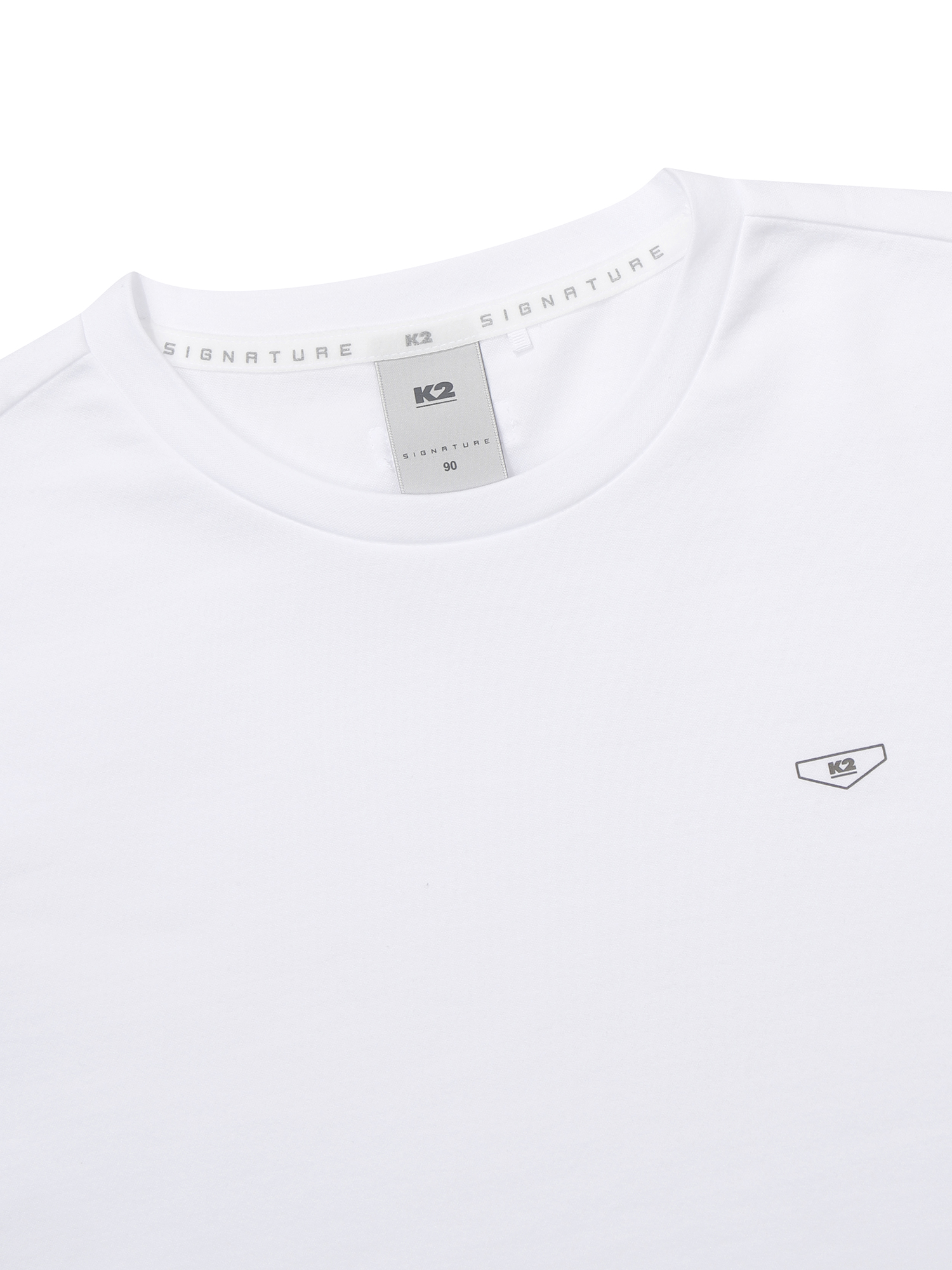 [본사직영] K2 여성 시그니처 소프트 반팔 라운드 W Off White KWM25262W3 - 상세 이미지 3