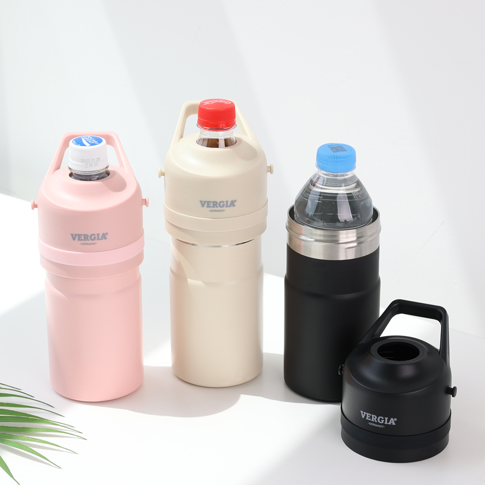 베르지아 텀블러 보냉 홀더 500ml, 핑크 - 상세 이미지 4