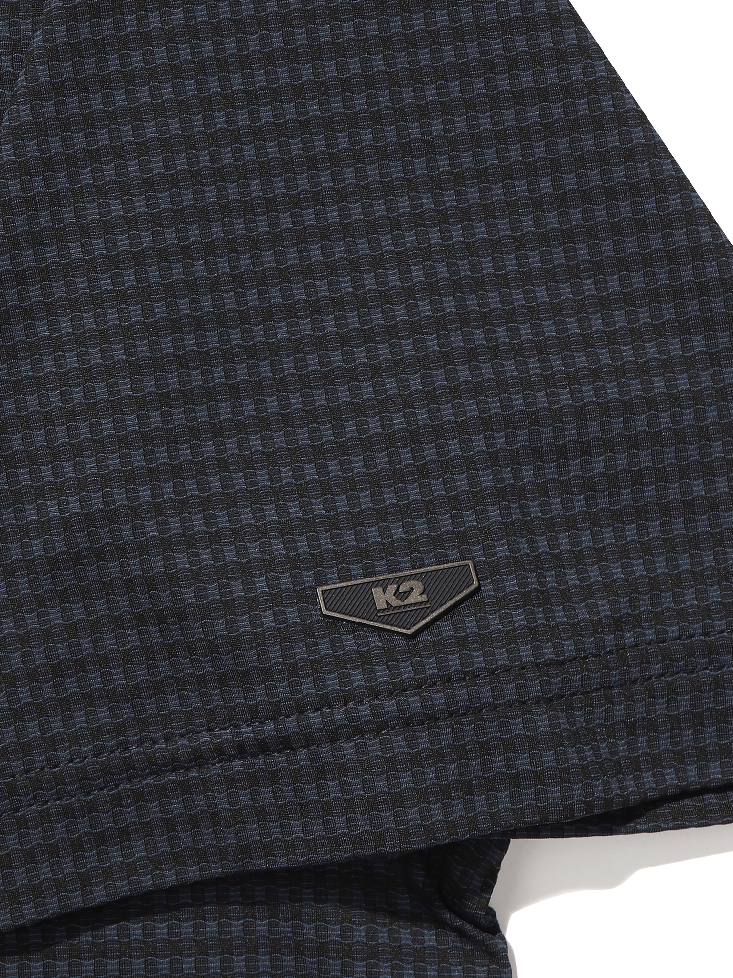 [본사직영] K2 남성 시그니처 까르비코 자가드 반팔 폴로 Dark Navy KMM25263N9 - 상세 이미지 5