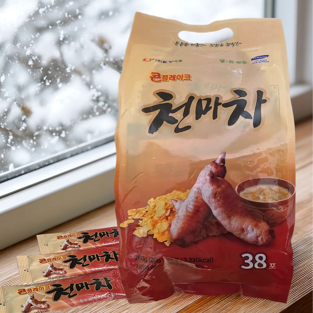 [아침대용] 간편식 시리얼 천마차 콘플레이크 천마효능 어르신간식 38개입, 2개 - 상세 이미지 2