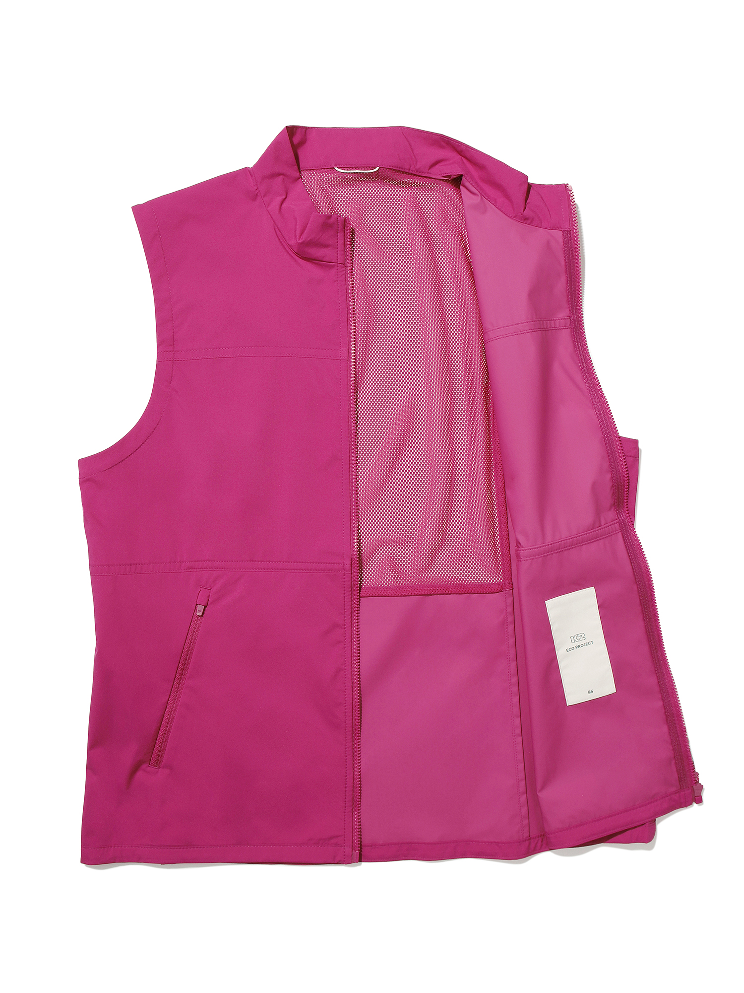 [본사직영] K2 여성 FLYHIKE 경량 메쉬 베스트 W (ECO) Magenta KWM25626M2 - 상세 이미지 3