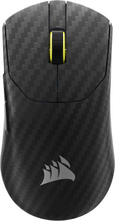 Corsair [해외]커세어 세이버 v2 PRO 무선 CF FPS 게이밍 마우스 – 33 000 DPI 마크맨 S 센서 8 000Hz 하이퍼폴링 카본 파이버 유니바디 경량 최대 120시간 배터리