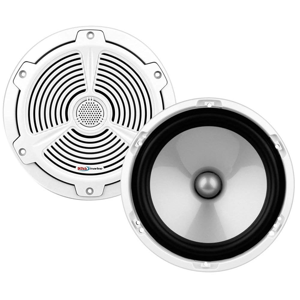 BOSS Audio Systems MR652C - 양방향 컴포넌트 판매 시스템, 해양 한 350와트, 풀 쌍으로 16.5cm(6.5인치), 쌍당 레인지, 스피커 - 상품 이미지