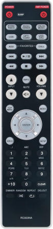 [해외]Marantz 네트워크 오디오 플레이어 NA8005를 위한 리모컨 적합성을 대체한 Allimity RC003NA