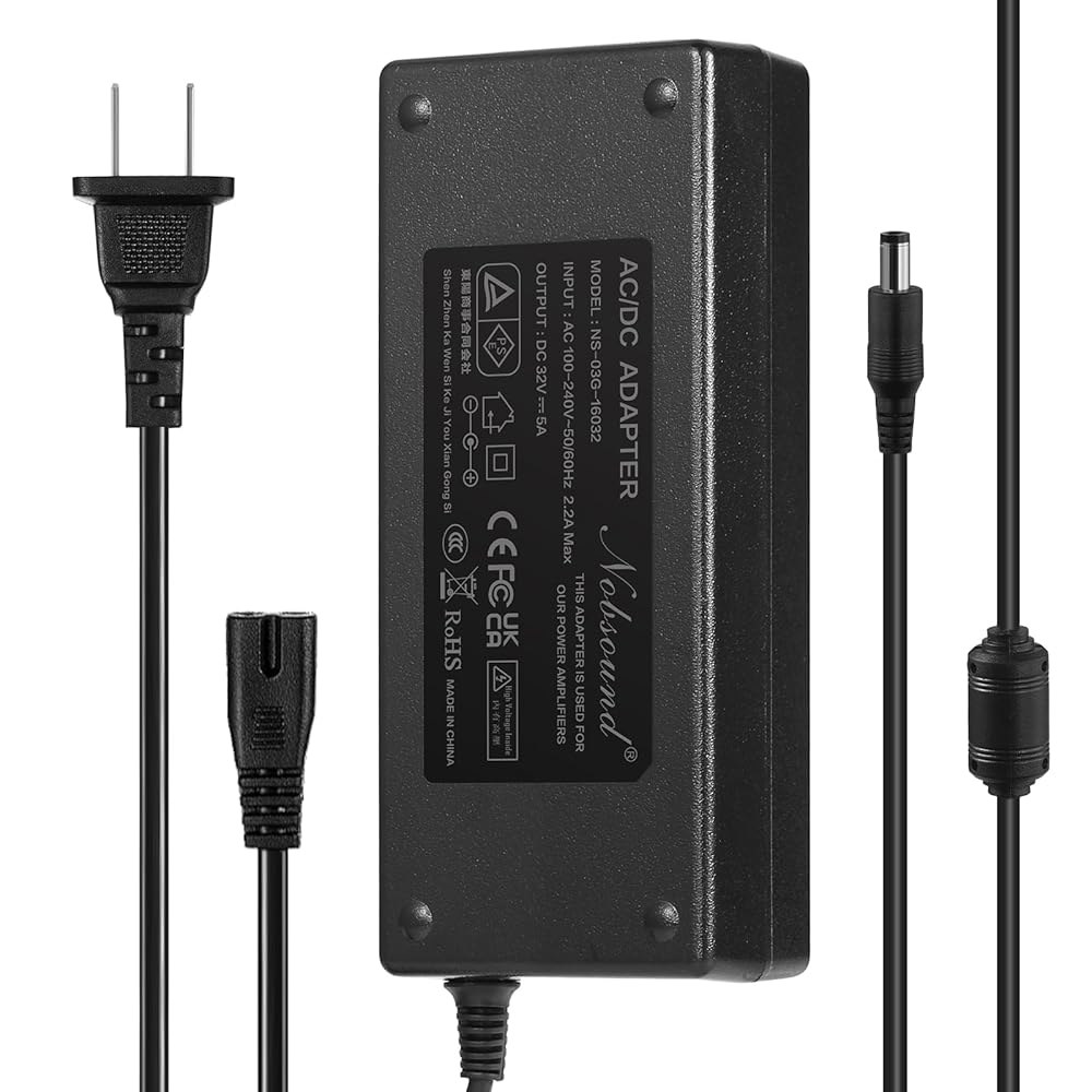 Nobsound 앰프/스피커/모니터용 160W DC 32V5A 공급 전원 어댑터 - 상품 이미지