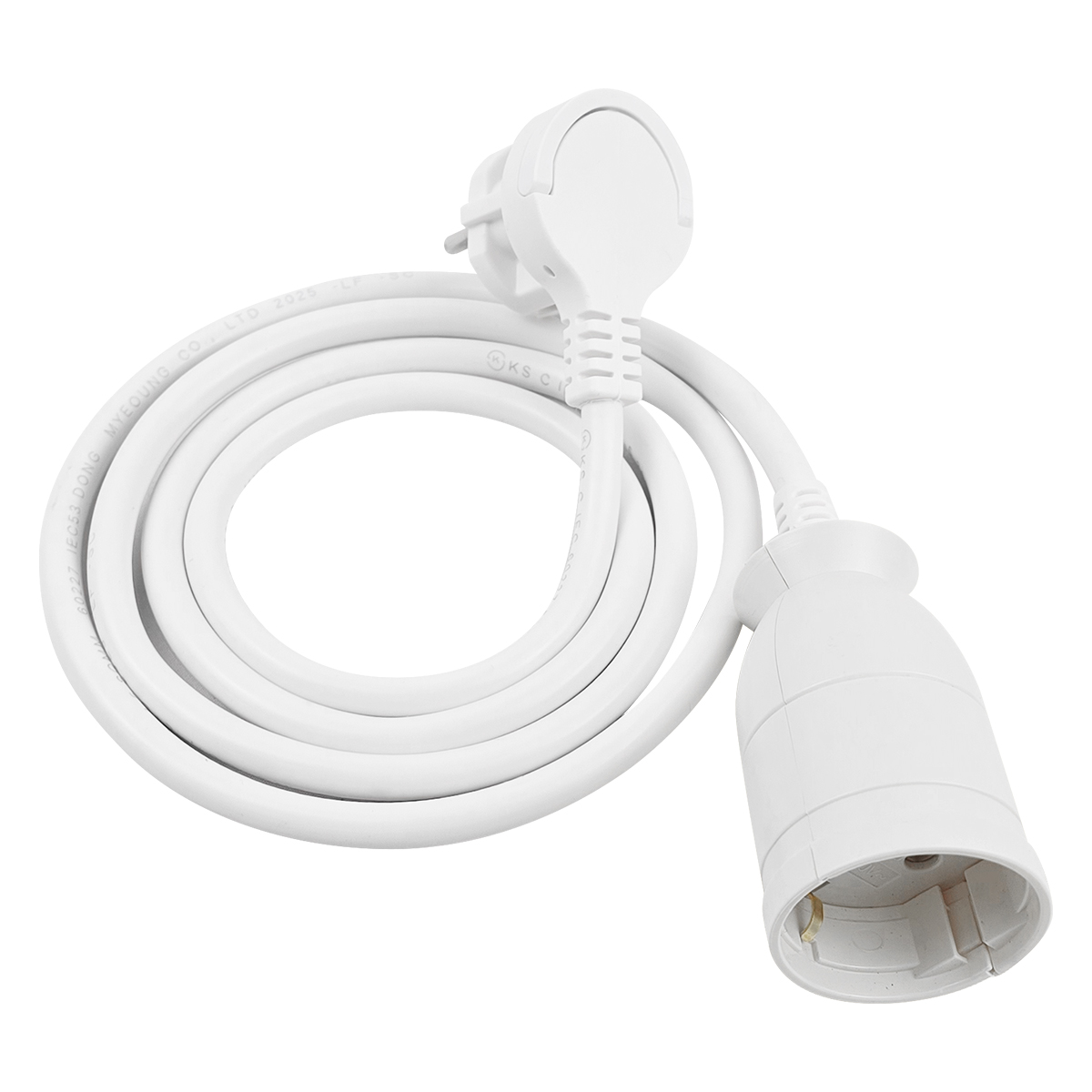 제로갭 슬림 납작 고용량  1구 전기 연장선 멀티탭 1.5m, 클린화이트, 1개 이미지 3