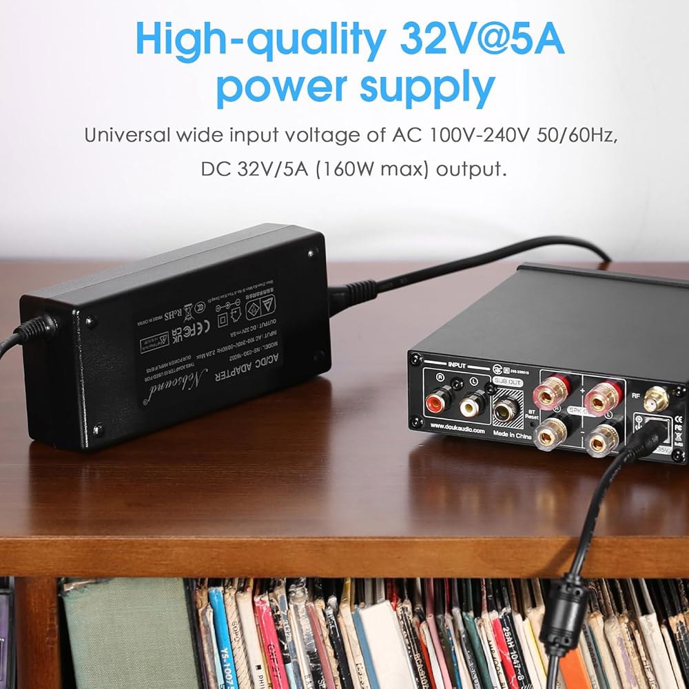 Nobsound 앰프/스피커/모니터용 160W DC 32V5A 공급 전원 어댑터 - 상세 이미지 2