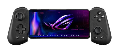 [해외]ASUS ROG 테센 모바일 게임 컨트롤러 - 안드로이드 폰 전용 접이식 컴팩트 유선 USB-C 프로그래머블 고속 충전 RGB 콜 오브 듀티용: 워존 마인크래프트 로블록스