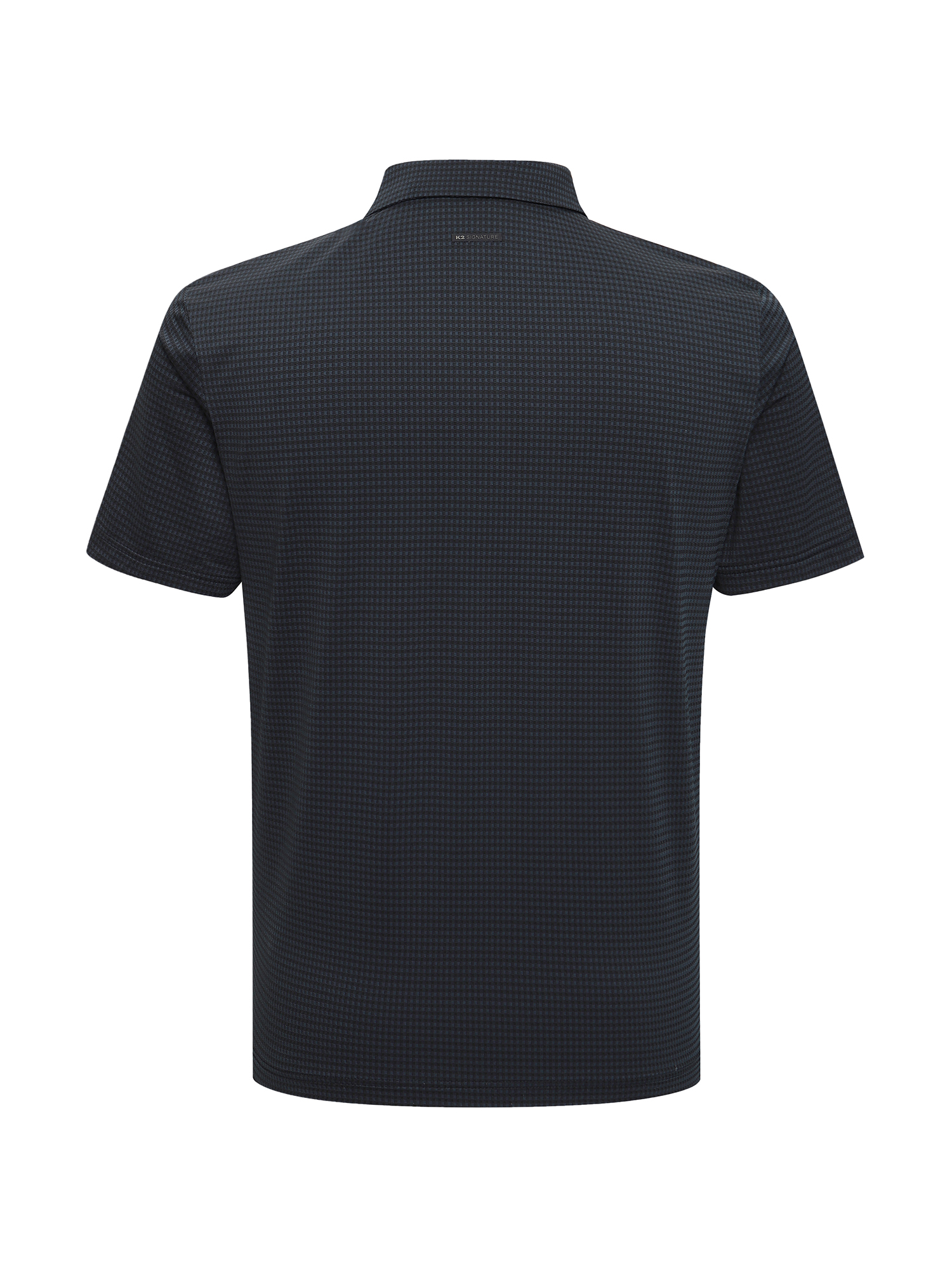 [본사직영] K2 남성 시그니처 까르비코 자가드 반팔 폴로 Dark Navy KMM25263N9 - 상세 이미지 2