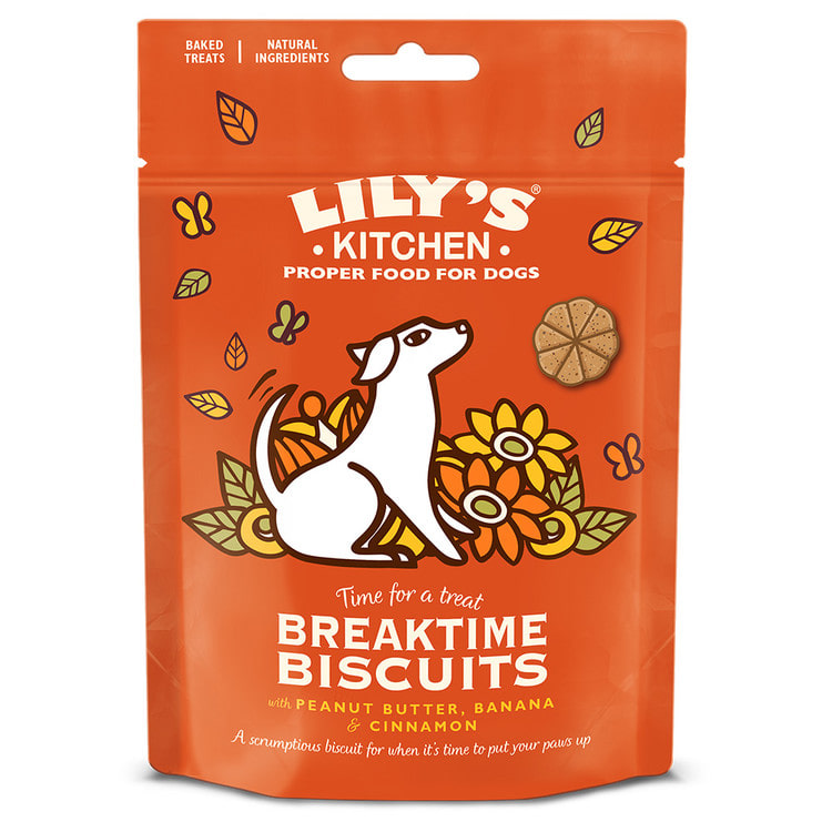 릴리스키친 오븐베이크 비스켓 트릿 브레이크 타임, 80g, 1개 - 상품 이미지