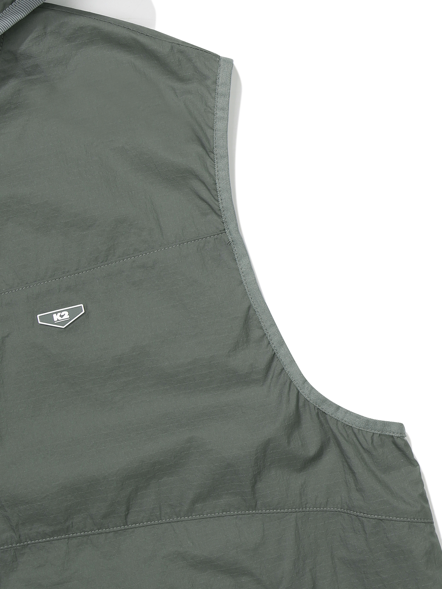 [본사직영] K2 여성 시그니처 크링클 베스트 W SOFT G/KHAKI KWM256722K 이미지 6