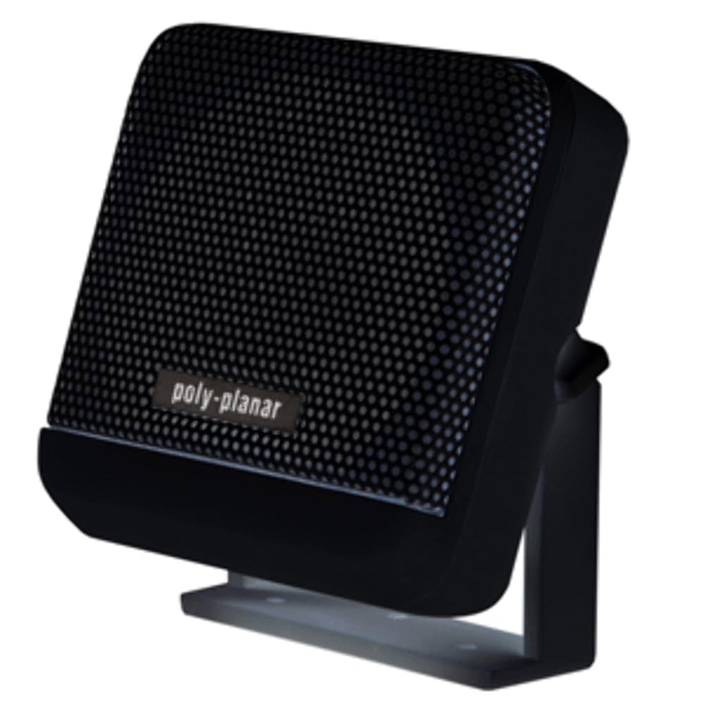 PolyPlanar VHF 연장 스피커 - 마운트 표면 블랙 10W (각각) - 상품 이미지