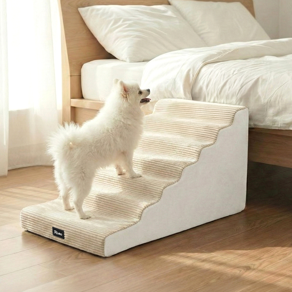 강아지 계단 논슬립 슬라이드 스텝 이미지 2