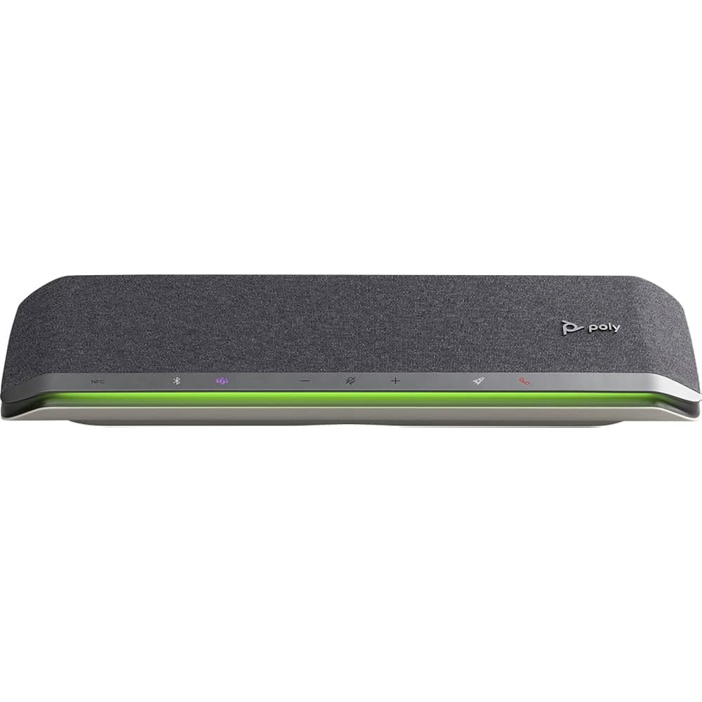 Poly - 회의실용 Sync 60 작동 줌 함께 USB-A/USB-C 결합된 케이블을 통해 (Plantronics) 스마트폰 연결, 스마트 블루투스를 팀(인증), 스피커폰 등과 - 상세 이미지 3