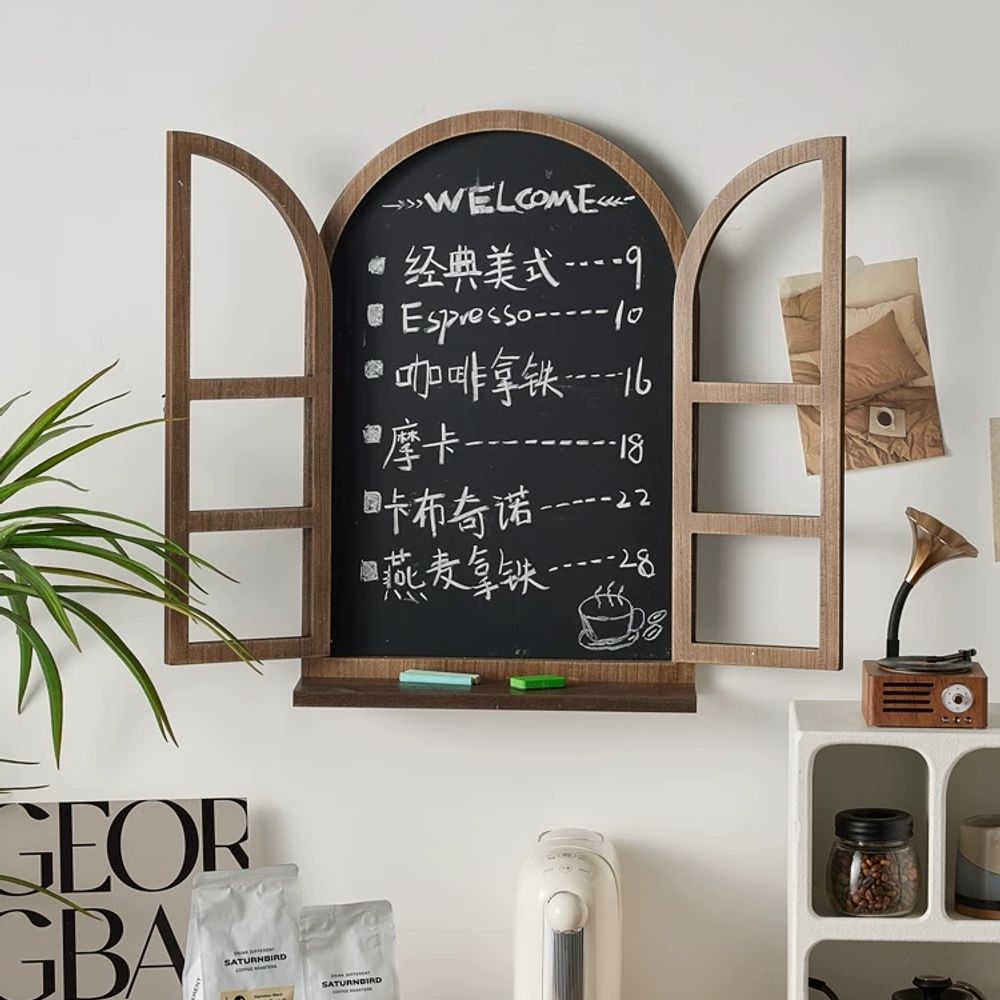 가짜 창문 장식 프레임 소품 레트로 카페 인테리어 페이크 - 상세 이미지 2
