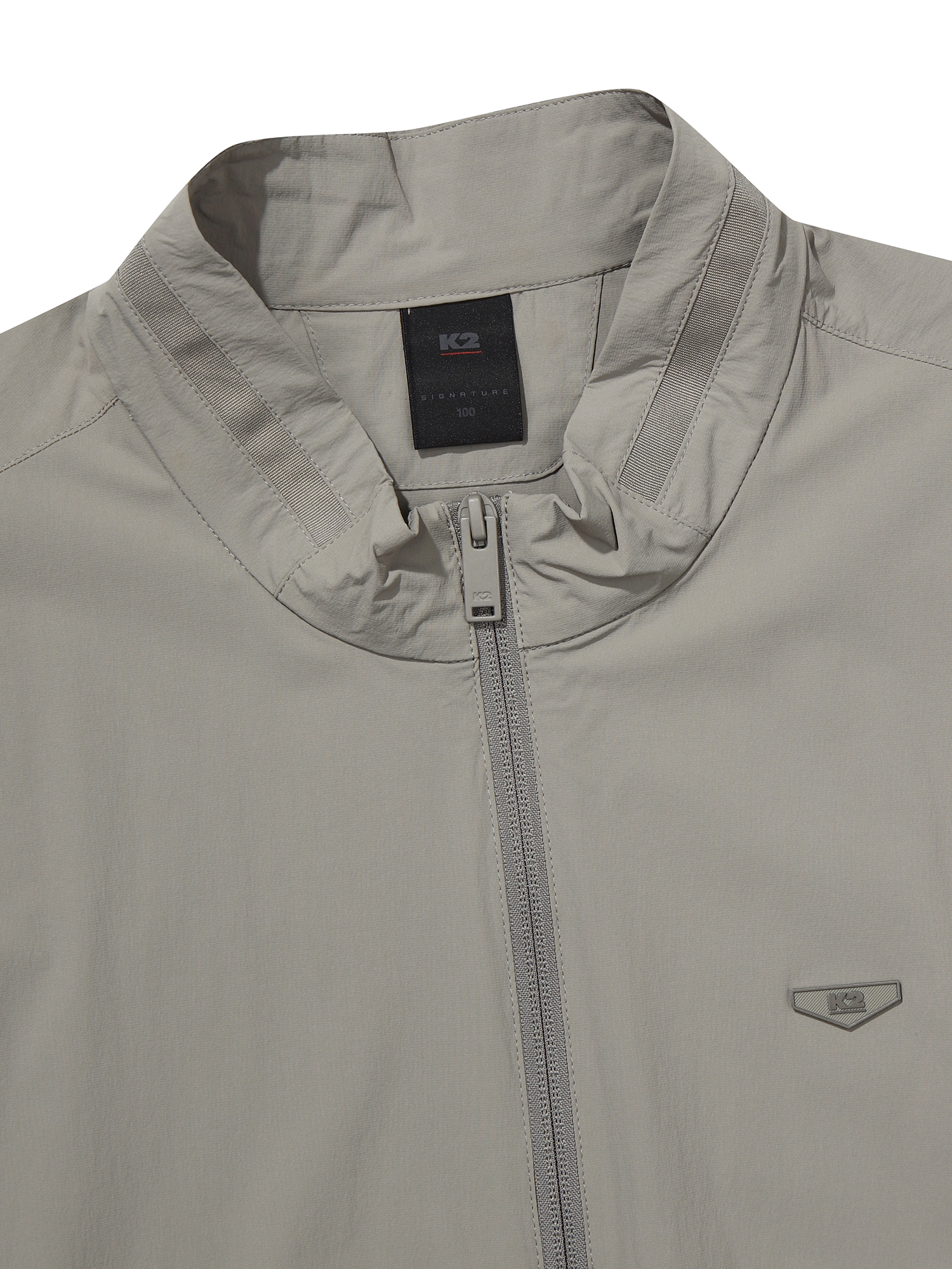 [본사직영] K2 남성 시그니처 우븐 스트레치 베스트 D/GRAYISH BEIGE KMM25671JS - 상세 이미지 4