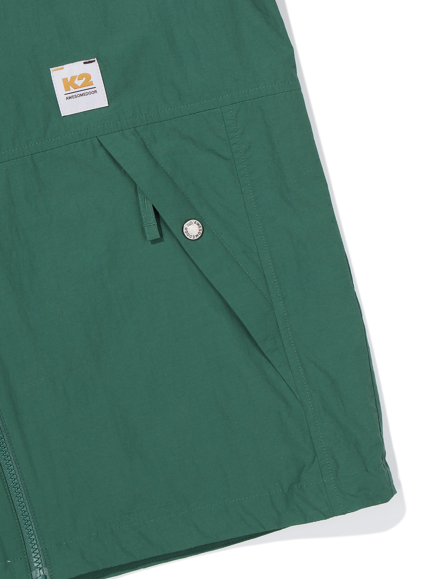 K2 남성 FORREST 메쉬 안감 자켓 (공용)_T.GREEN KMP25143TG 이미지 7