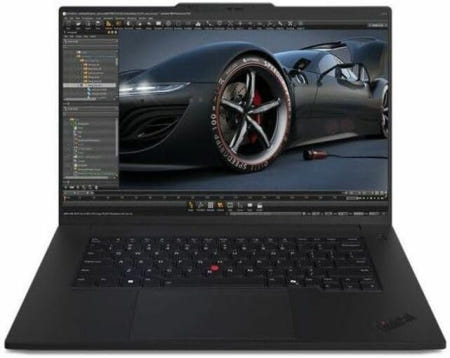 [해외]레노버 씽크패드 P1 Gen 7 21KV000AUS 16인치 터치스크린 모바일 워크스테이션 - WQUXGA 인텔 코어 울트라 165H vPro 기술 에보 플랫폼 64GB 2