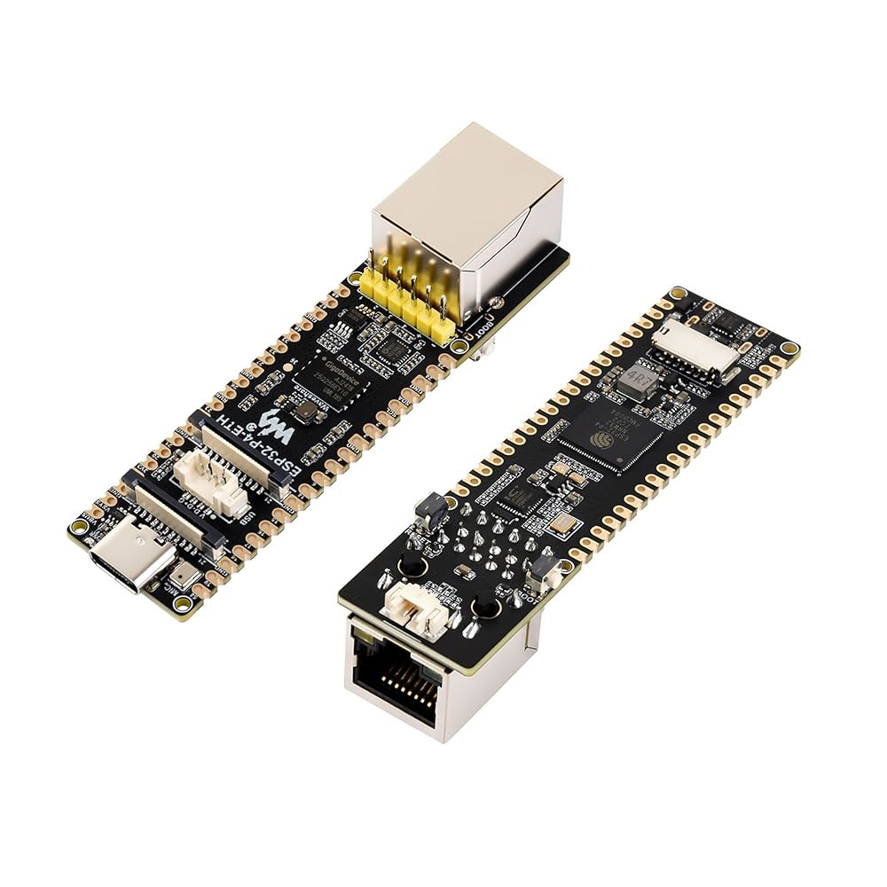 ESP32-P4-ETH 개발 보드, 100Mbps RJ45 상호 풍부한 헤더 음성 등), 휴먼-머신 기반, 이더넷 포트가 인터페이스(디스플레이/카메라/스피커 ESP32-P4 작용 - 상품 이미지