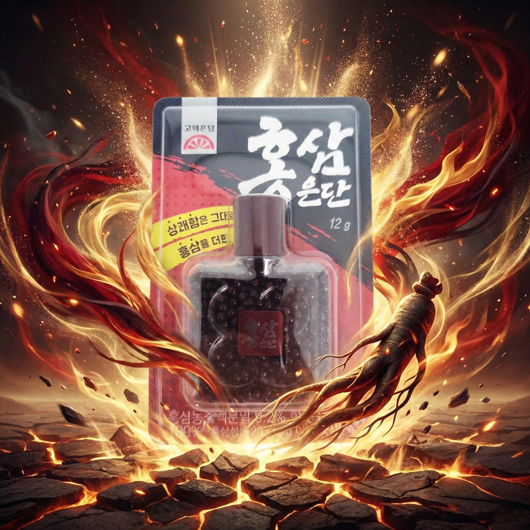 고려은단 홍삼은단12g 상쾌함 홍삼 농축액 감초 분말 약국 환 제품 이미지