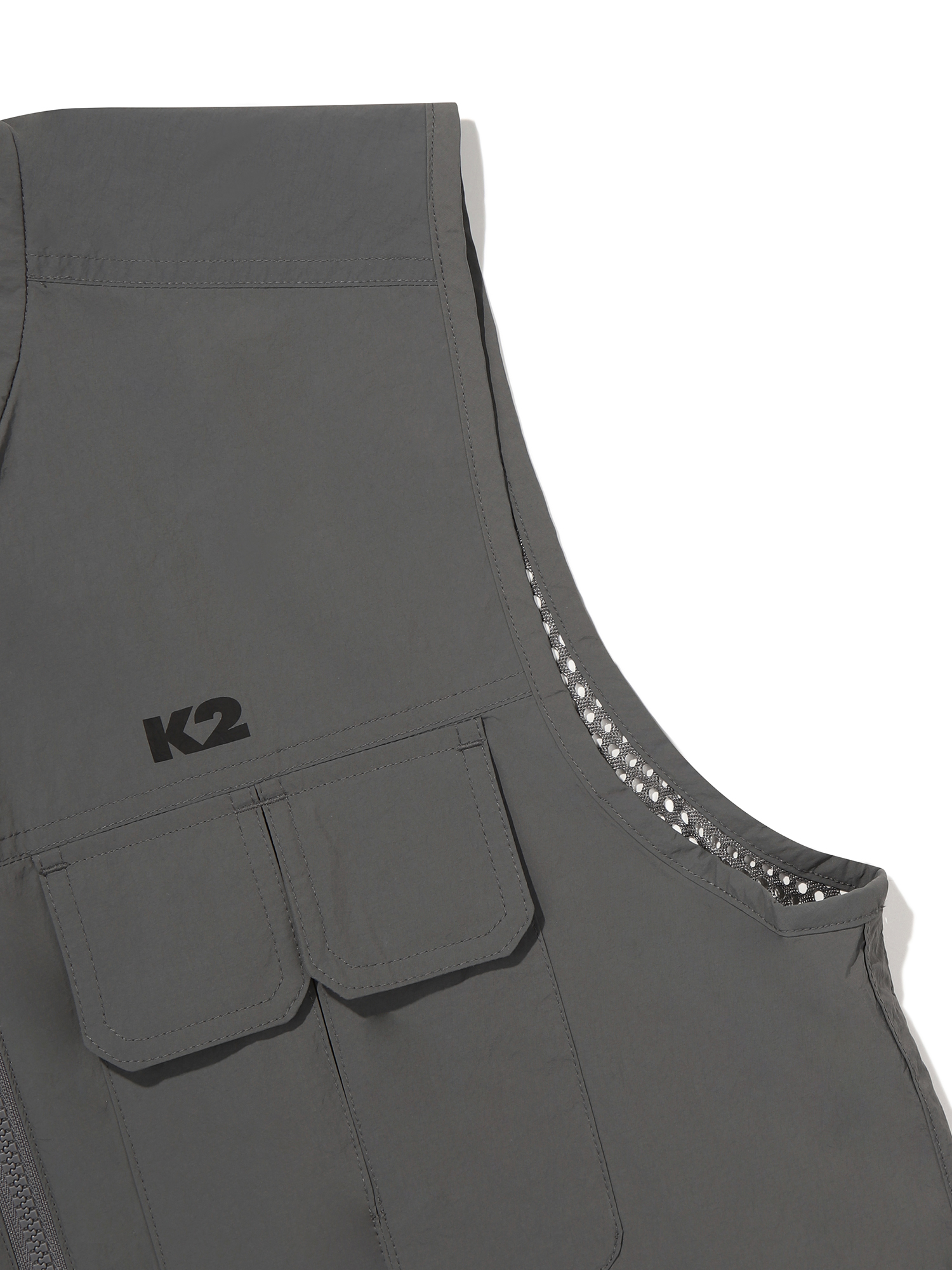 [본사직영] K2 남성 FLYHIKE 테크니컬 유틸리티 베스트 EARTH STONE KMM25623JX 이미지 6