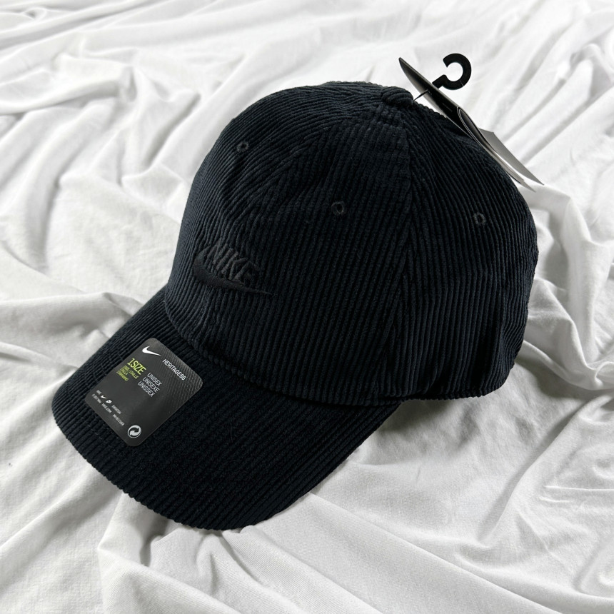 나이키 모자 헤리티지86 코듀로이 볼캡 블랙