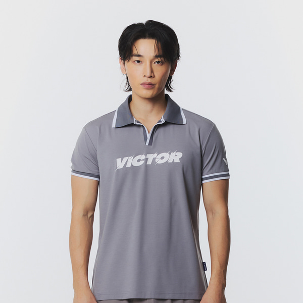 빅터 VICTOR 남성 카라 티셔츠 VT26ATS001M 배드민턴 탁구 스포츠웨어 - 상품 이미지