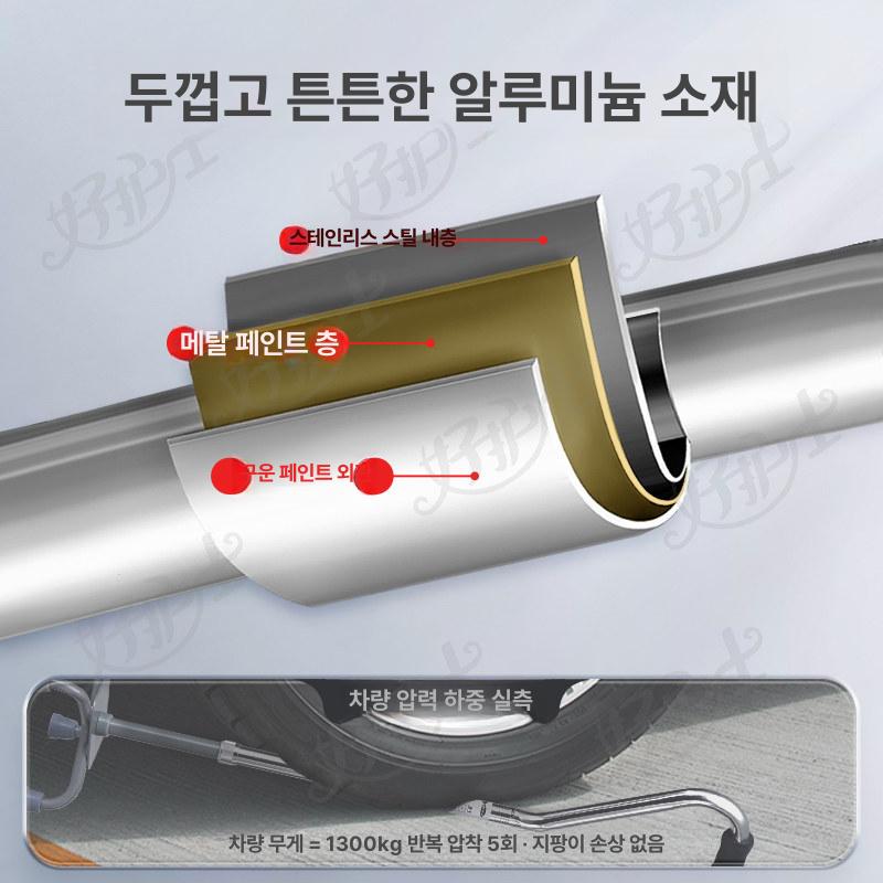 네발 지팡이 보행 안전 보조기구 멀티 기능 자립식 경량 노블실버 - 상세 이미지 3