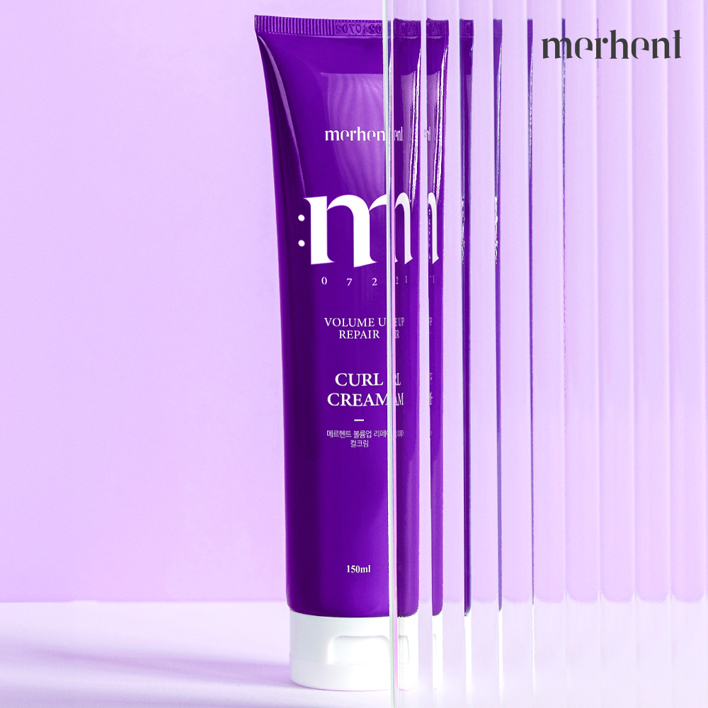 1+1 메르헨트 헤어 에센스 컬크림 150ml 아르간 오일 컬링 볼륨 남자 여자 - 상세 이미지 3