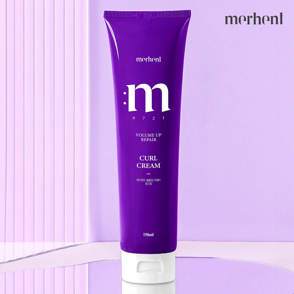 1+1 메르헨트 헤어 에센스 컬크림 150ml 아르간 오일 컬링 볼륨 남자 여자 - 상세 이미지 2