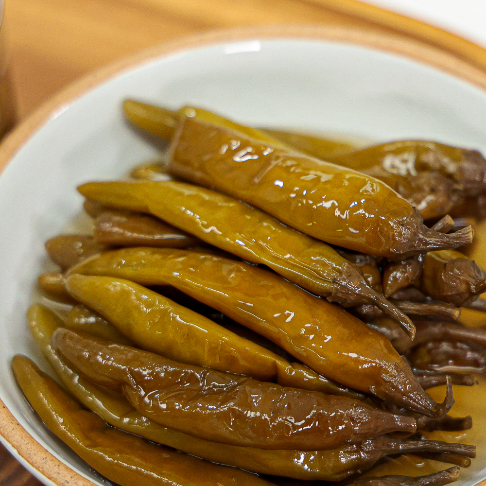 삭힌고추 장아찌 무침 청양 고추짱아찌 순창 장담아 1kg, 1개 - 상세 이미지 2
