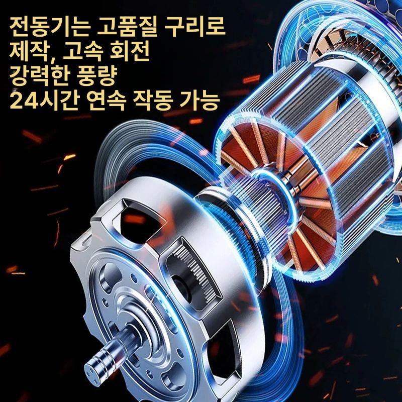산업용 강력한 송풍기 대형 업소용 작업용 환기팬 고속 14인치 3.5-2휴대용 - 상세 이미지 4