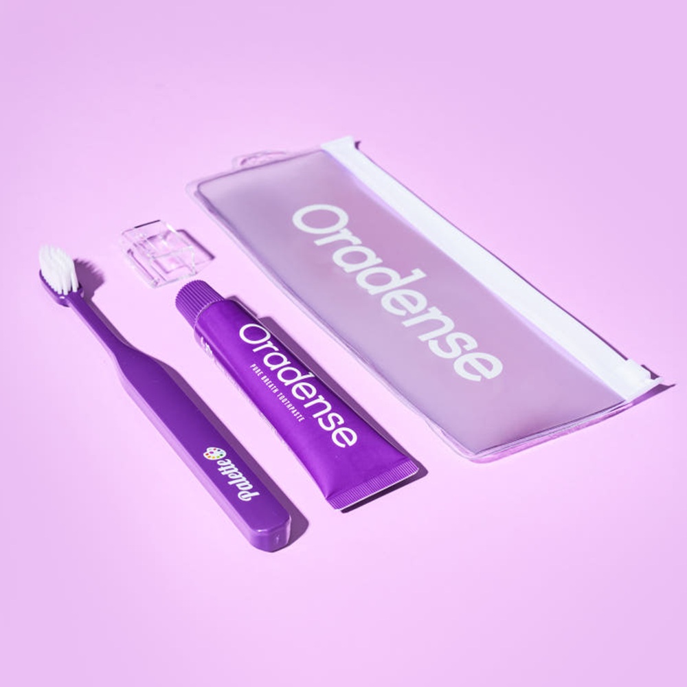 오라덴스 구취케어 휴대용 칫솔 치약세트 - 상세 이미지 2