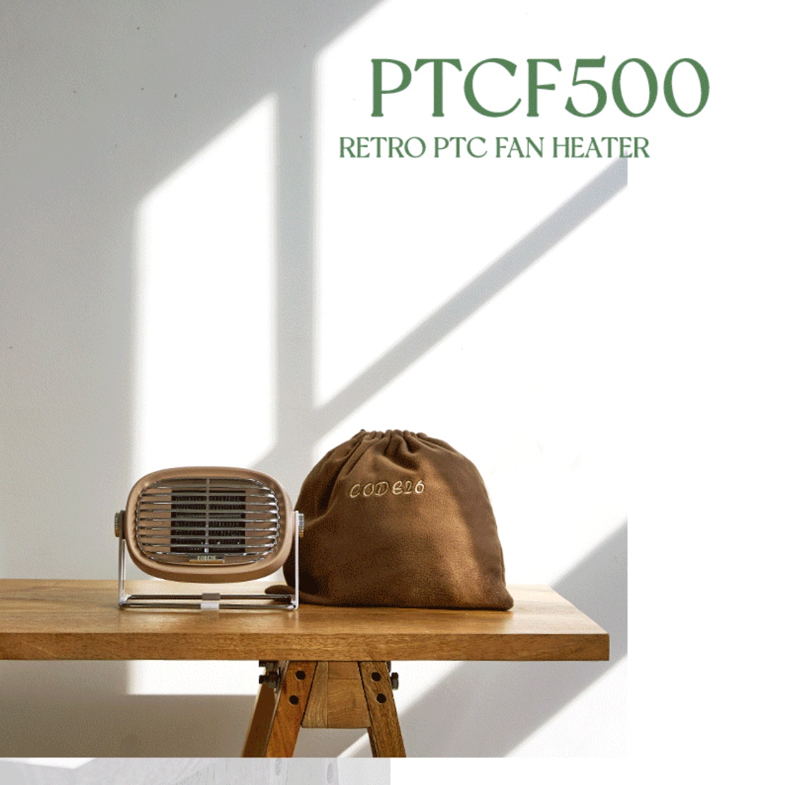 미니 팬히터 초절전 온풍기 원룸 소형 히터 저전력 온풍기 이미지 3