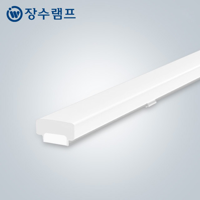장수램프 LED 주차장등 1200mm PC 다용도 일자등 40W, 주광색 - 상품 이미지