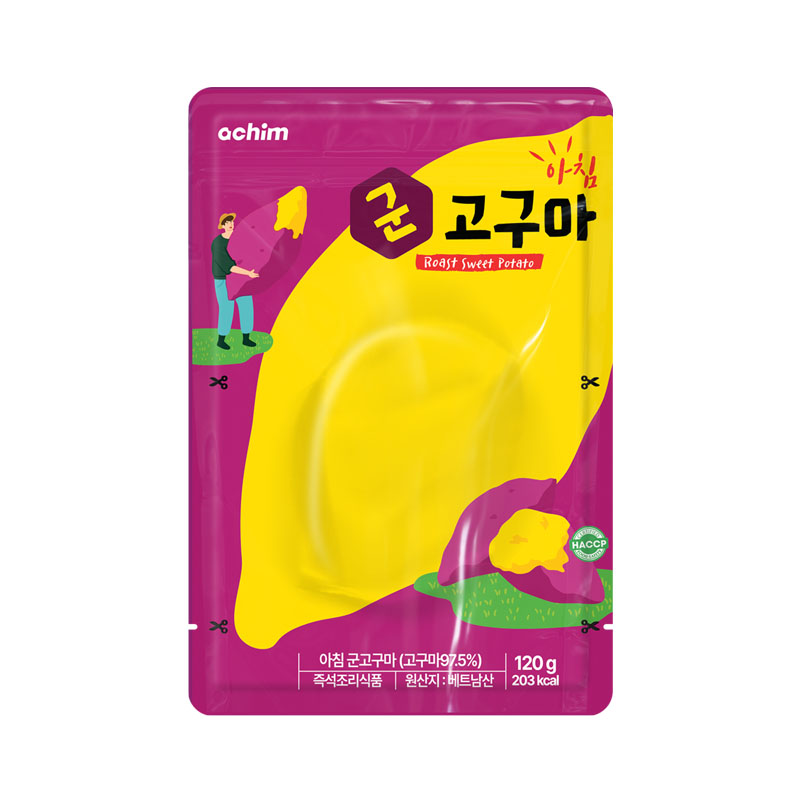 아침몰 아침 비나 실온 꿀 고구마 120g 20개 이미지 3