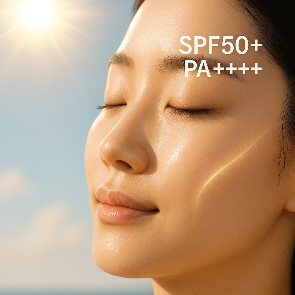 고운쑥 선크림 SPF50 + 무기자차 논코메도제닉 여드름 백탁 눈시림없는 50g, 1개 이미지 2