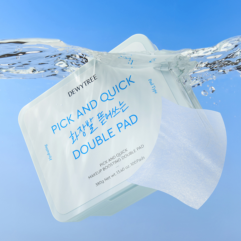 [듀이트리] 픽 앤 퀵 화장발 뜯어쓰는 더블 패드 100매 제품 이미지
