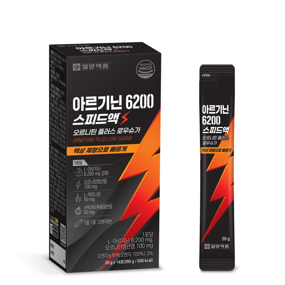 액상 L 아르기닌 6200 스피드액 14P (8,490원/네멤무배)