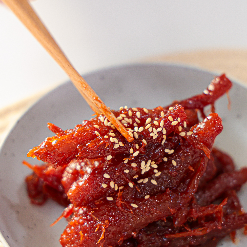 고추장 더덕장아찌 국산 반찬 순창 장담아전통식품 1kg, 1개 - 상세 이미지 3