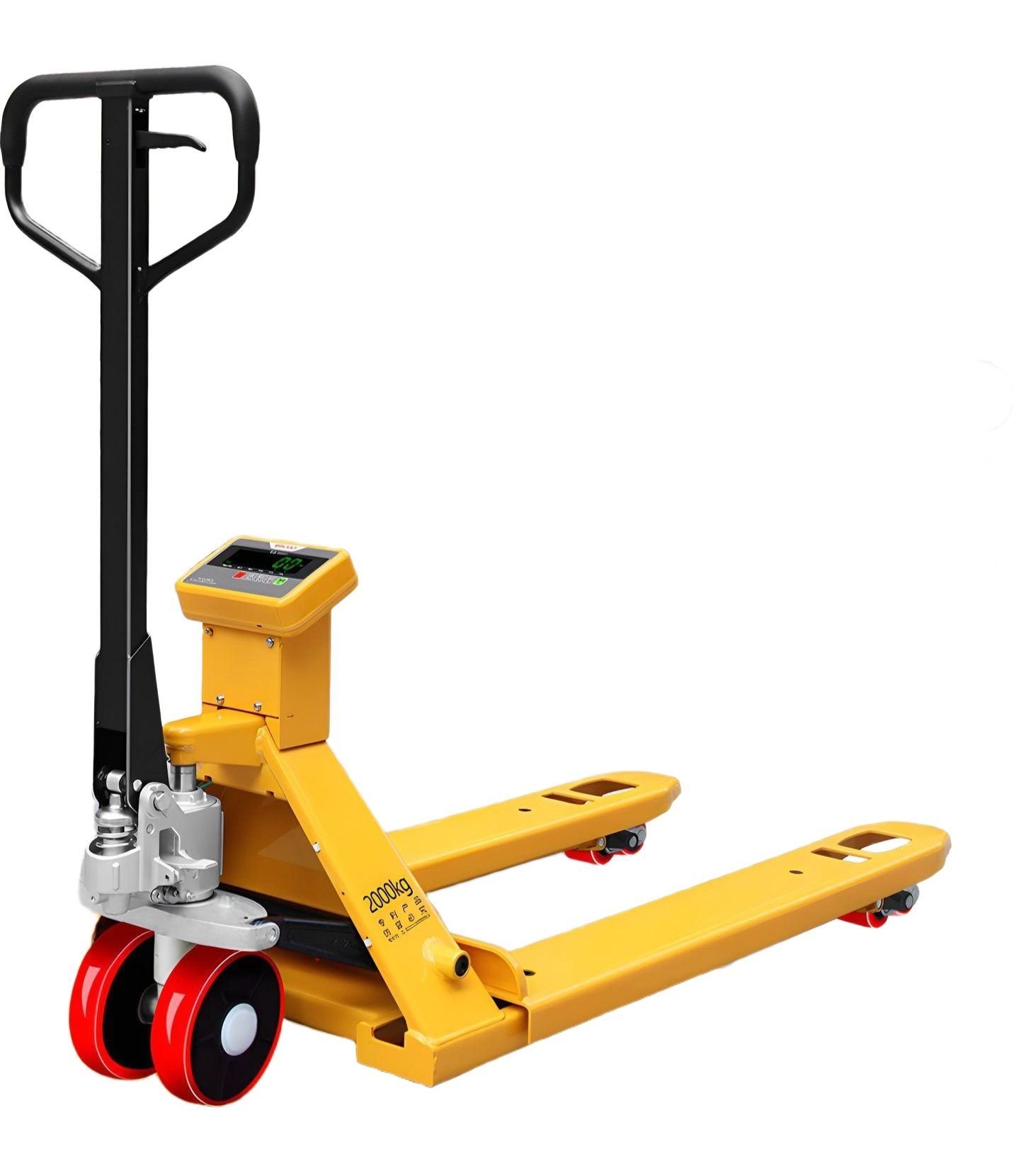 파렛트 스태커 창고용 유압 포크 작키 운반기 물류 운반 2t 55mm 0.2kg - 상품 이미지