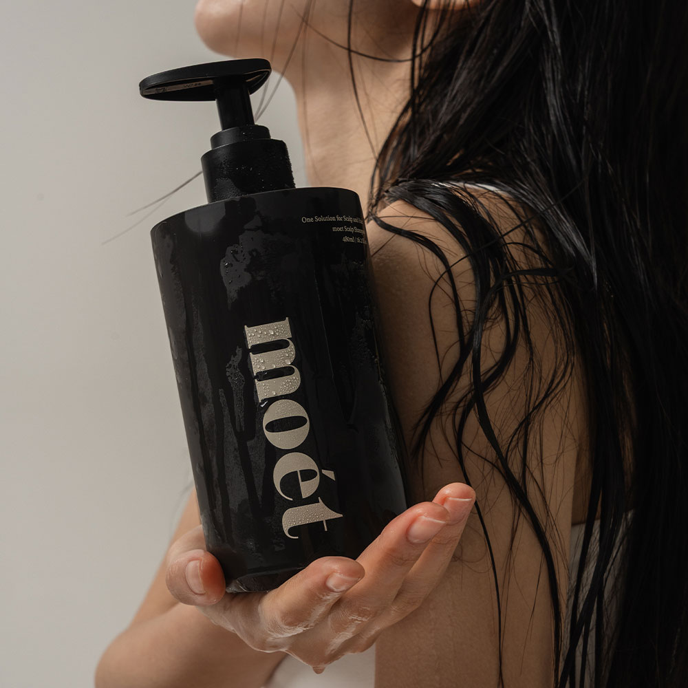 모에뜨 스칼프 샴푸 480ml 탈모 볼륨 개선 미산성 천연계면활성제 이미지 4