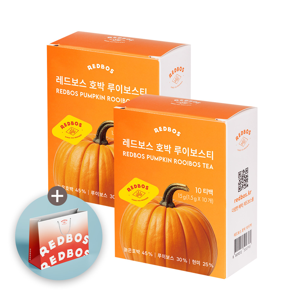 1+1 레드보스 루이보스 티 (쇼핑백 포함) 카페인 없는 임산부 차 선물 상세 이미지 3