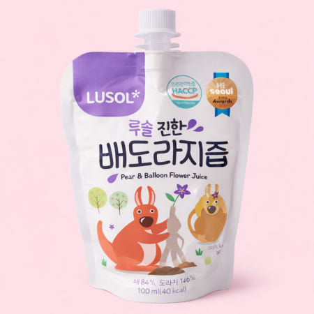 루솔 진한 배도라지즙 선물박스(120포) 배즙